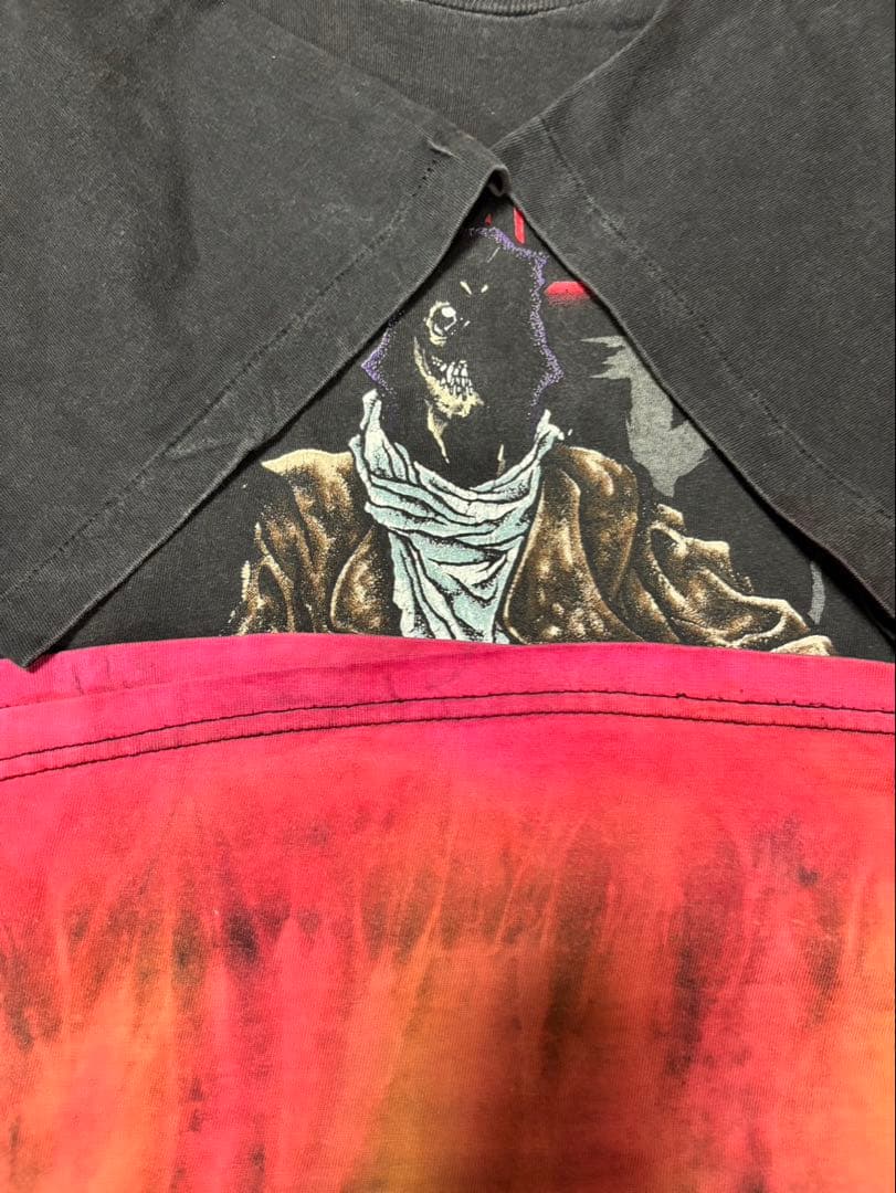 LLICA 90s Tシャツunforgiven タイダイPUSHEAD