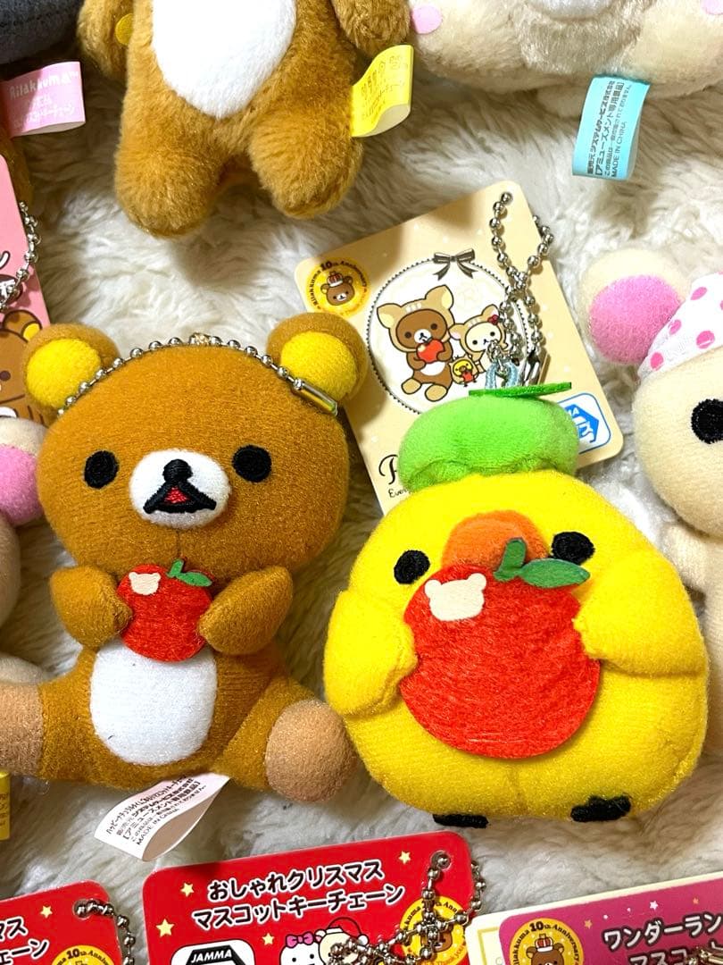 リラックマ コリラックマ キイロイトリ マスコット キーチェーン 幻 大量 平成