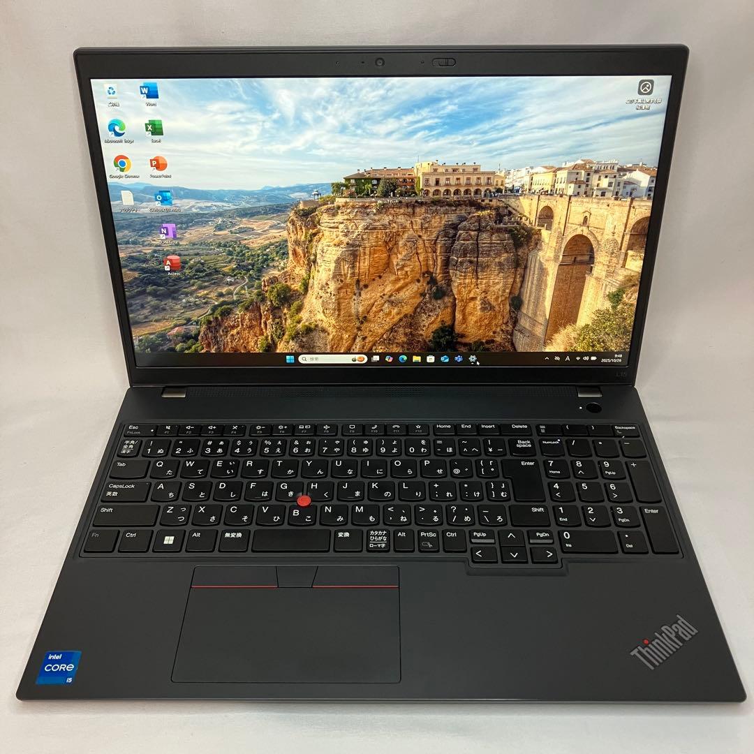 美品 ThinkPad L15 第12世代 i5 16GB 15.6型 フルHD