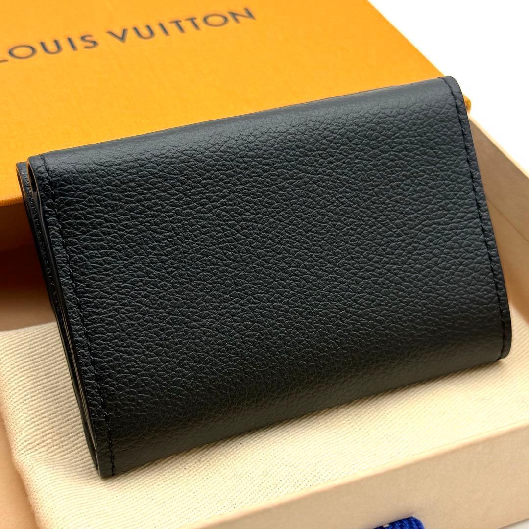 【新品近い】ルイヴィトン ポルトフォイユ ロックミニ 三つ折り コンパクト 財布