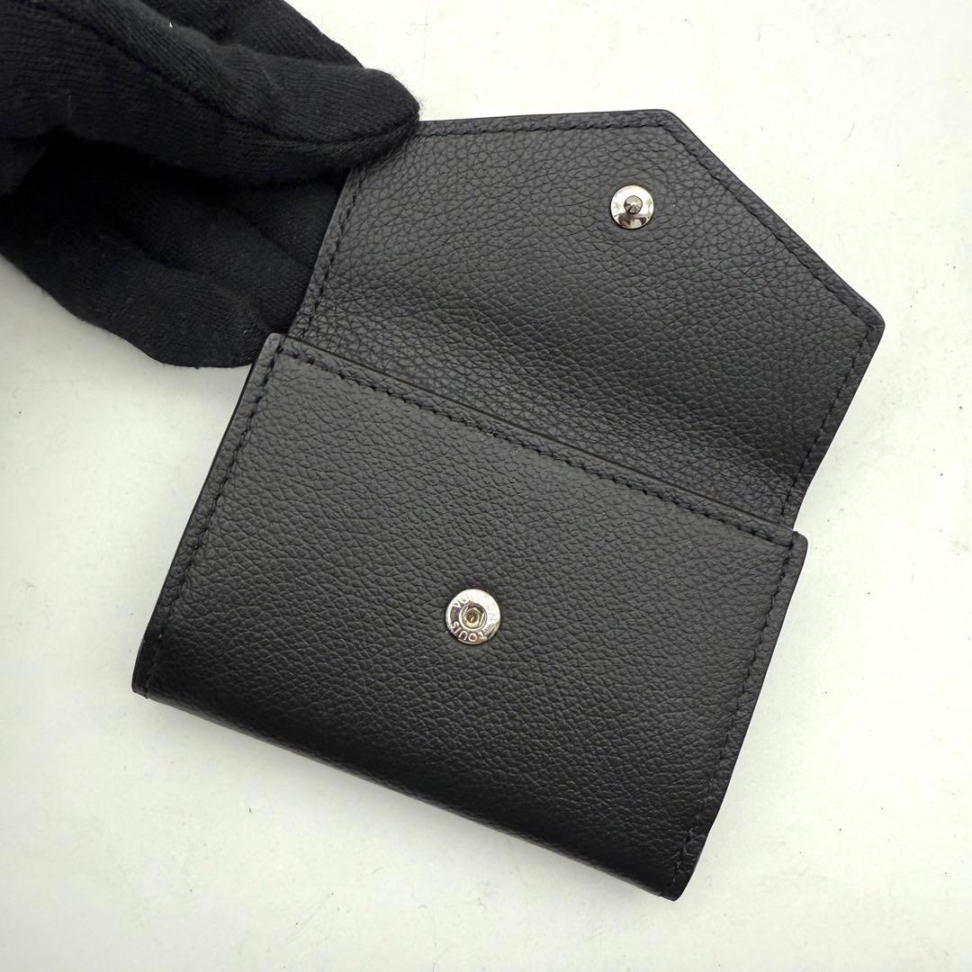 【新品近い】ルイヴィトン ポルトフォイユ ロックミニ 三つ折り コンパクト 財布
