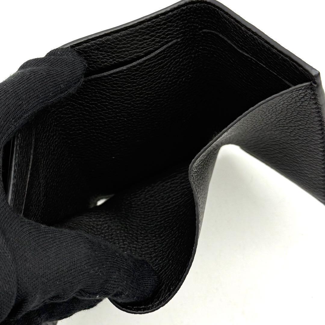 【新品近い】ルイヴィトン ポルトフォイユ ロックミニ 三つ折り コンパクト 財布