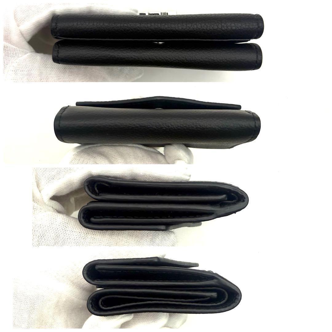 【新品近い】ルイヴィトン ポルトフォイユ ロックミニ 三つ折り コンパクト 財布