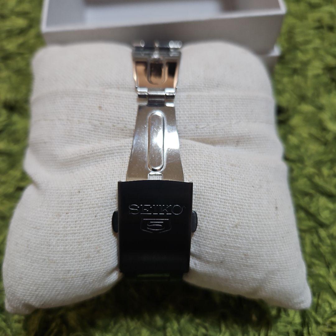 【試着のみ】SEIKO5 セイコーファイブ黒い稲妻　自動巻き