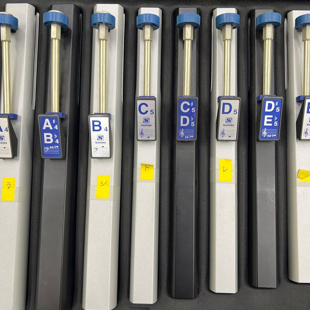 SUZUKI 音階　トーンチャイム　12本セット
