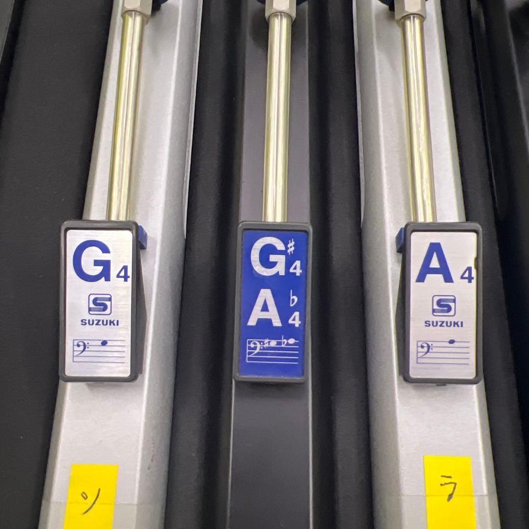 SUZUKI 音階　トーンチャイム　12本セット