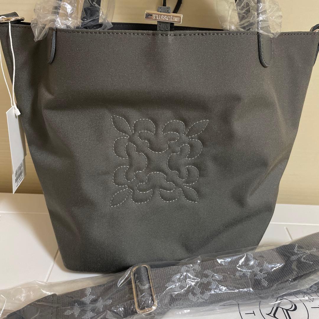 新品タグ付⭐︎ラシット 《WEB限定》コーデュラナイロン2WAYミニトート　グレー