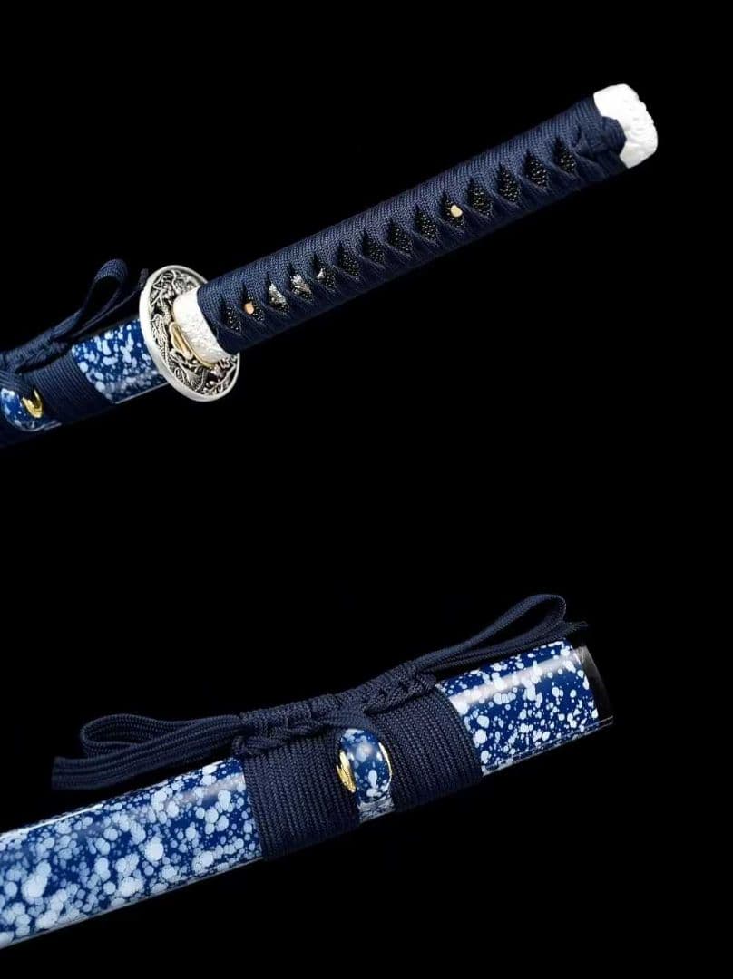 【冷炎武士刀】古兵器 刀装具 日本刀　模造刀 居合刀 武士道 鑑賞用 美術刀