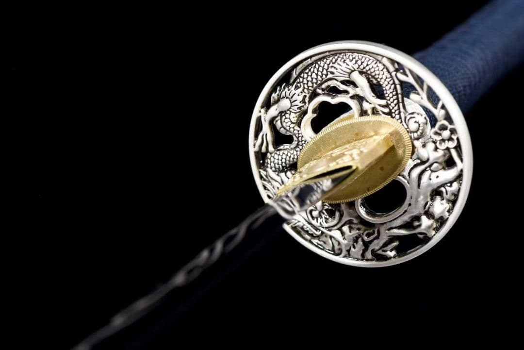 【冷炎武士刀】古兵器 刀装具 日本刀　模造刀 居合刀 武士道 鑑賞用 美術刀