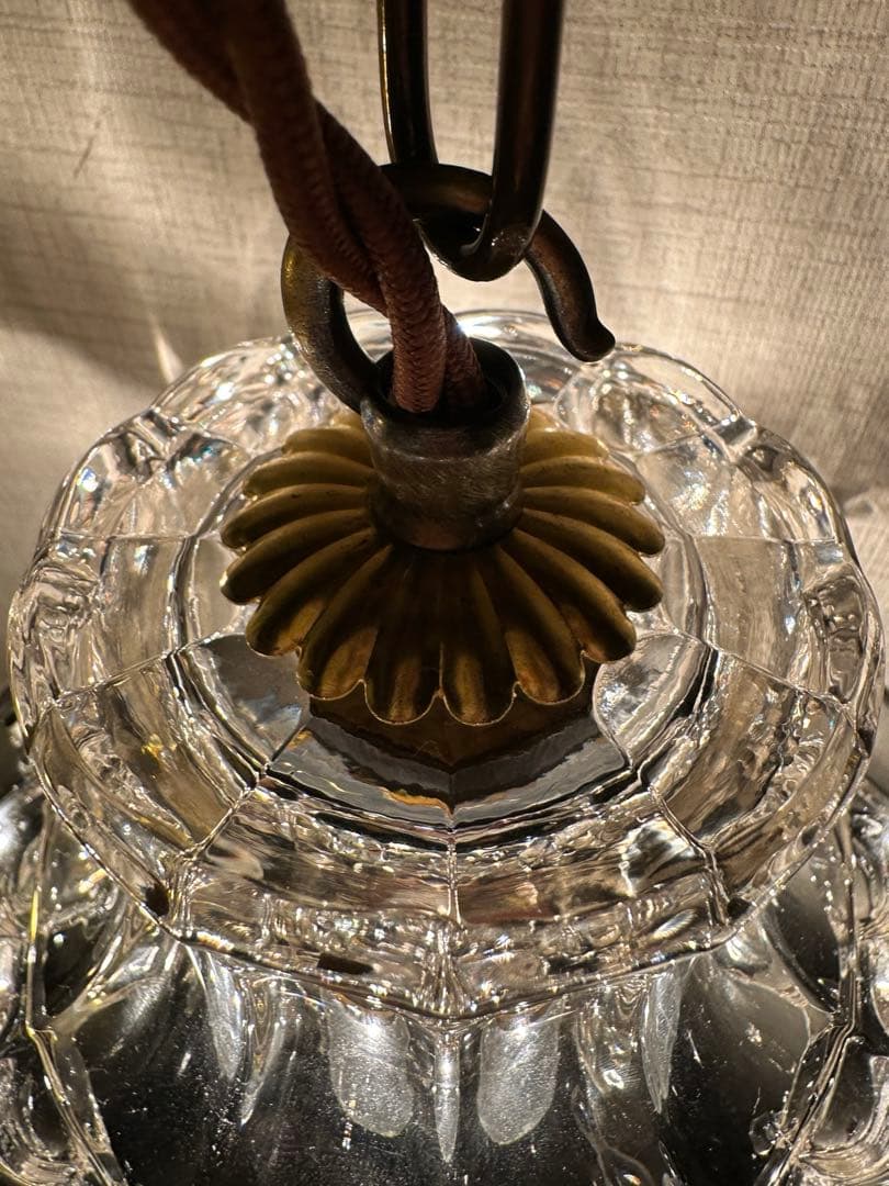 ＊ラスト1個＊ フランス アンティーク 大きな可愛いお花のミニシャンデリア＊