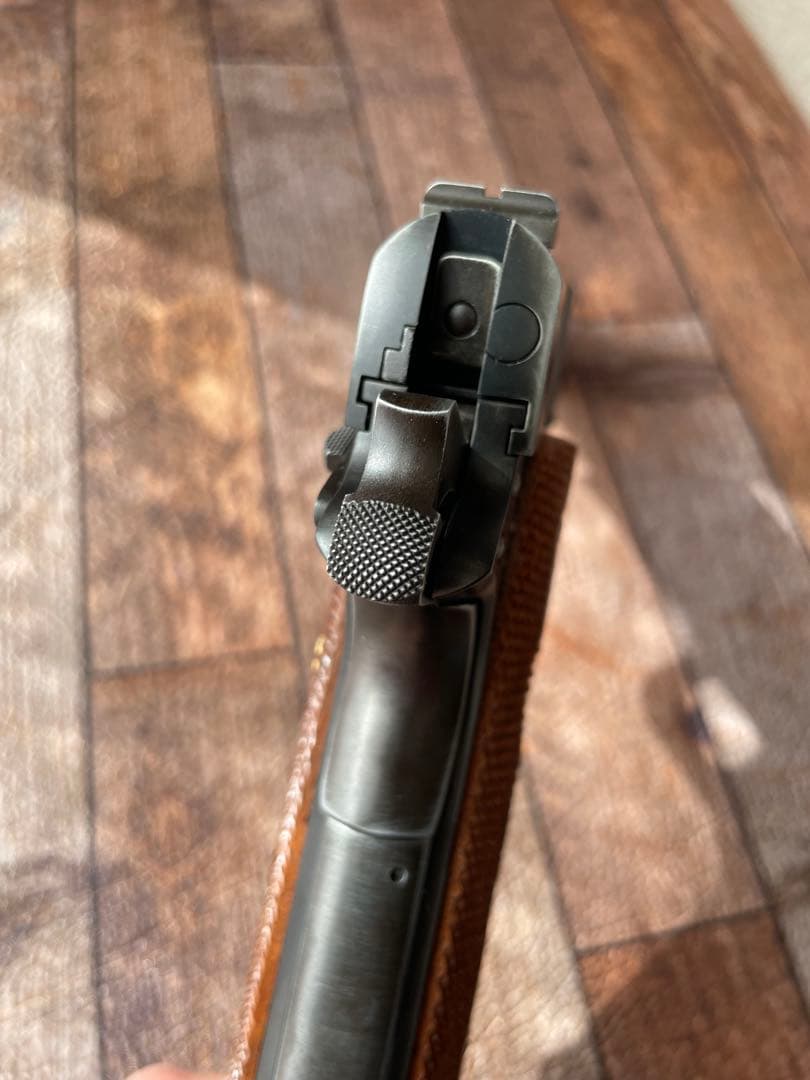 ウエスタンアームズ WA コルト M1911 ゲッタウェイ　木製グリップ付き