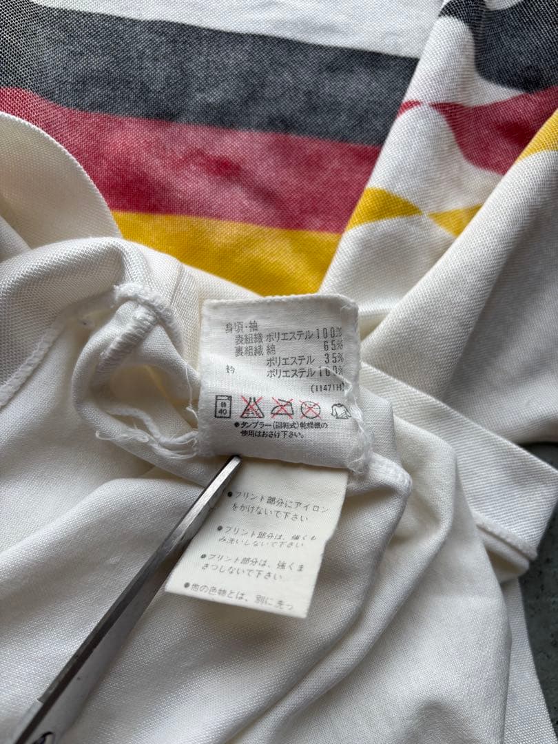 西ドイツ代表　アディダス　ユニフォーム　1990年　イタリアW杯　デサント製