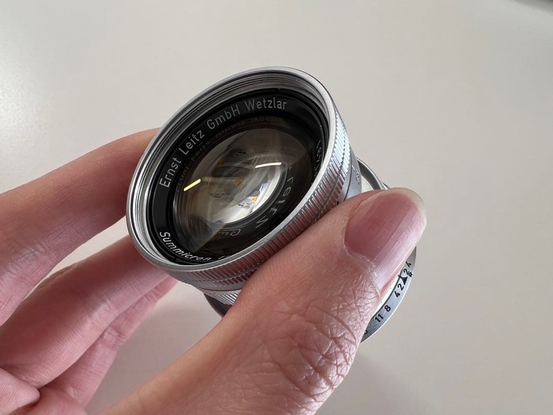 【美品】Leica Summicronズミクロン 50mm f2 Mマウント沈胴