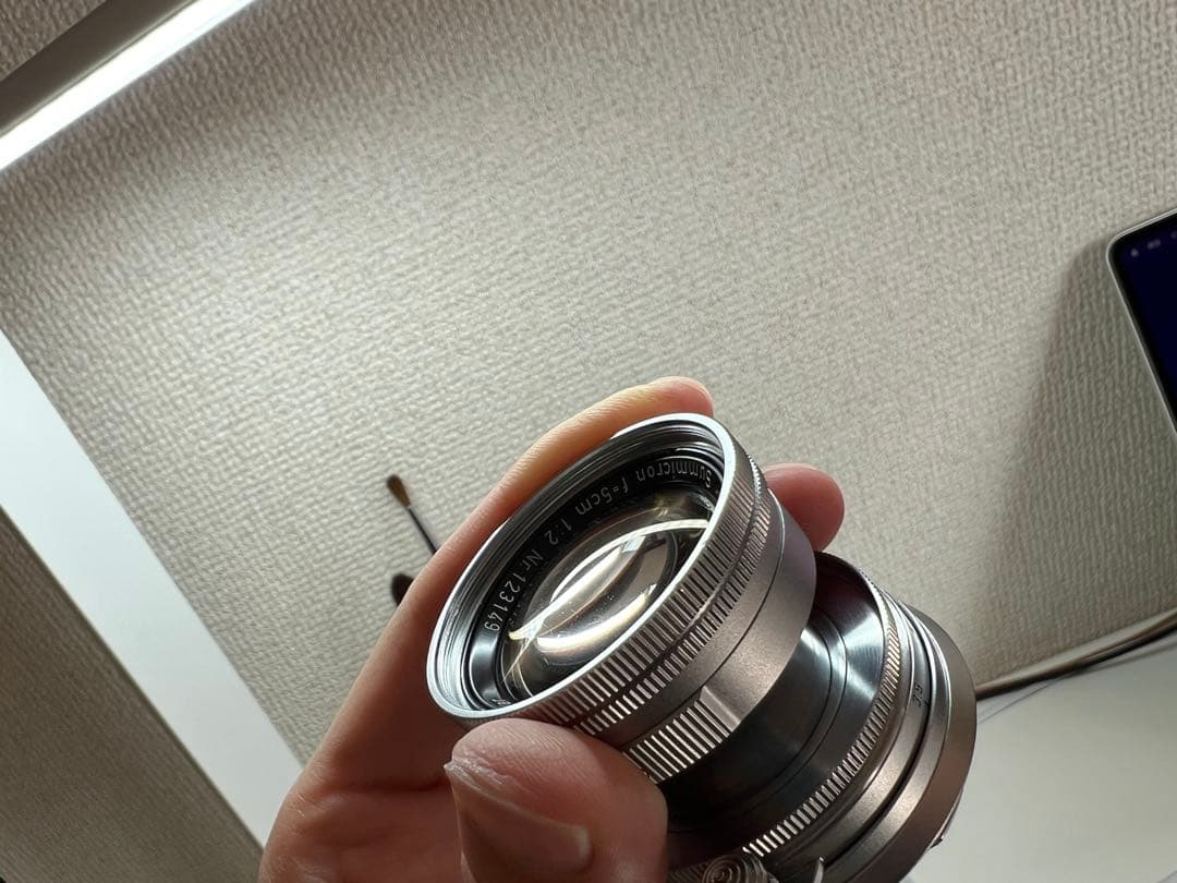 【美品】Leica Summicronズミクロン 50mm f2 Mマウント沈胴
