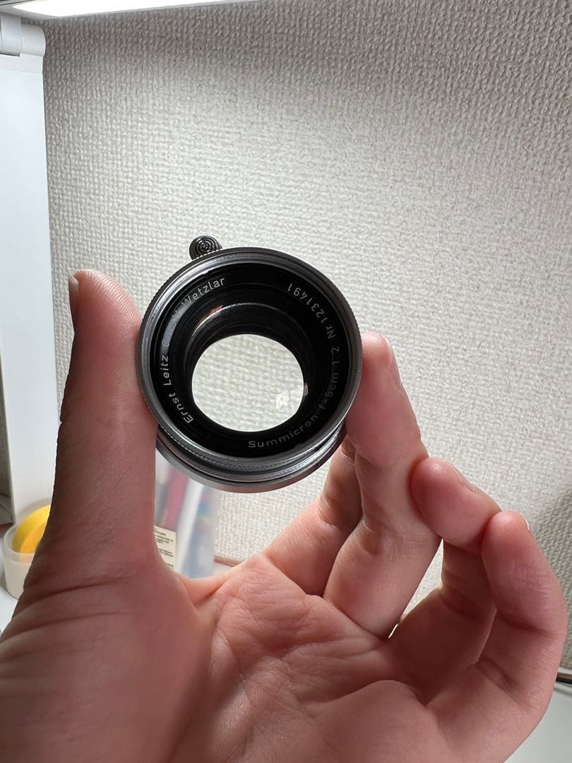 【美品】Leica Summicronズミクロン 50mm f2 Mマウント沈胴