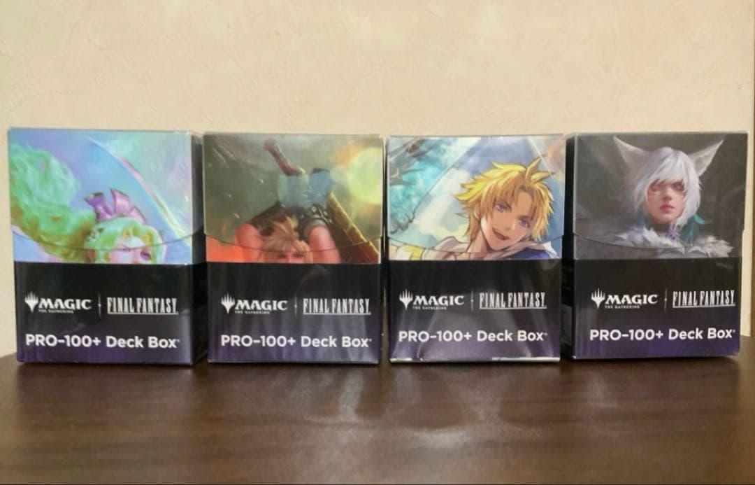 MTG FF ウルトラプロ デッキケース 統率者4つセット