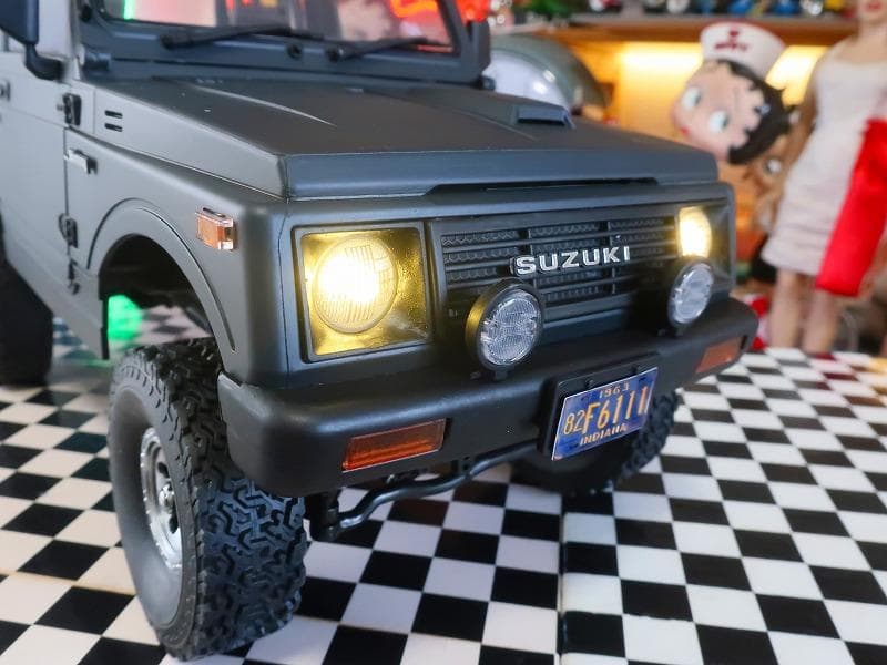 WPL 1/10 ジムニー C74-1 プロポ 充電器付 カスタム