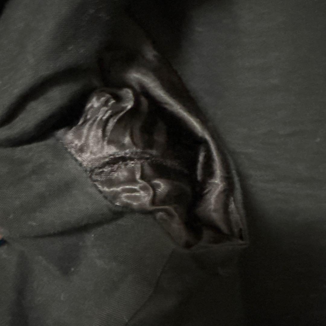 LITHIUM HOMME 黒レザー シングルライダースジャケット