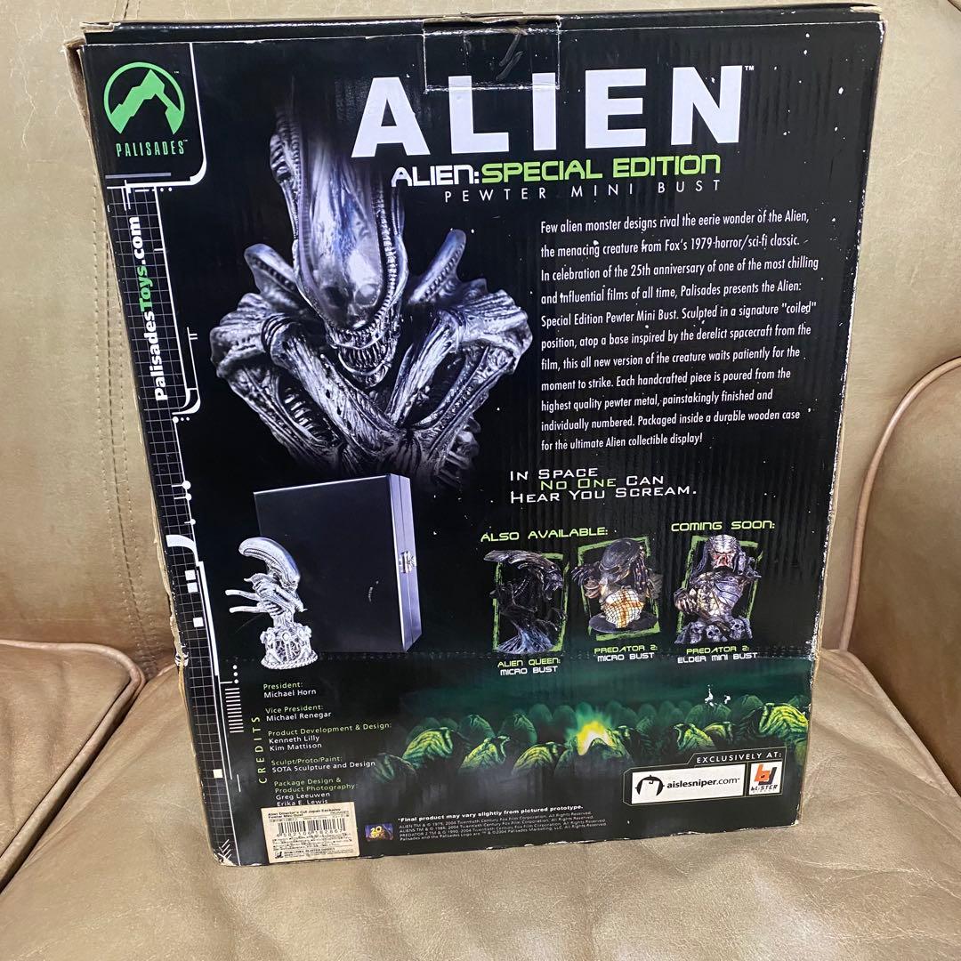 エイリアン スタチュー ピューター製