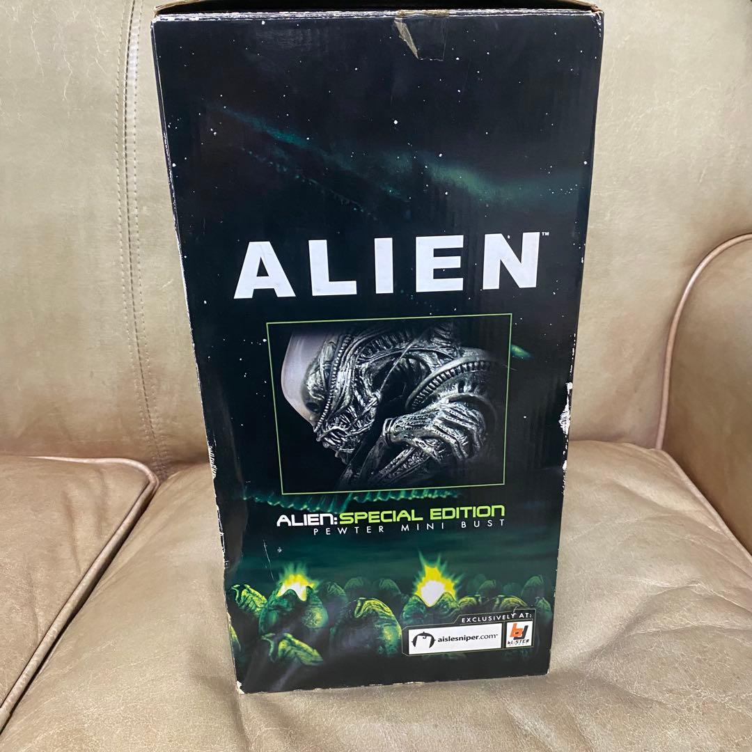 エイリアン スタチュー ピューター製