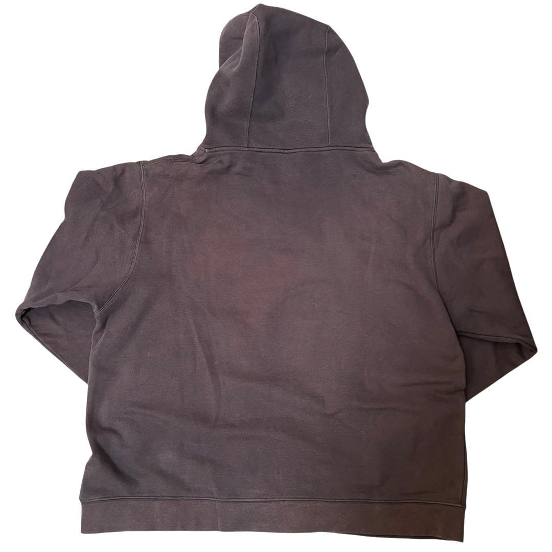 old stussy 紺タグ フーディ パーカー ネイビー M ジップ