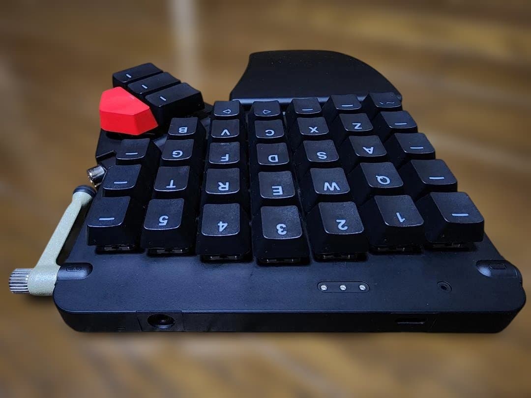 キーボード ZSA Moonlander Mark I Dark Matter Black