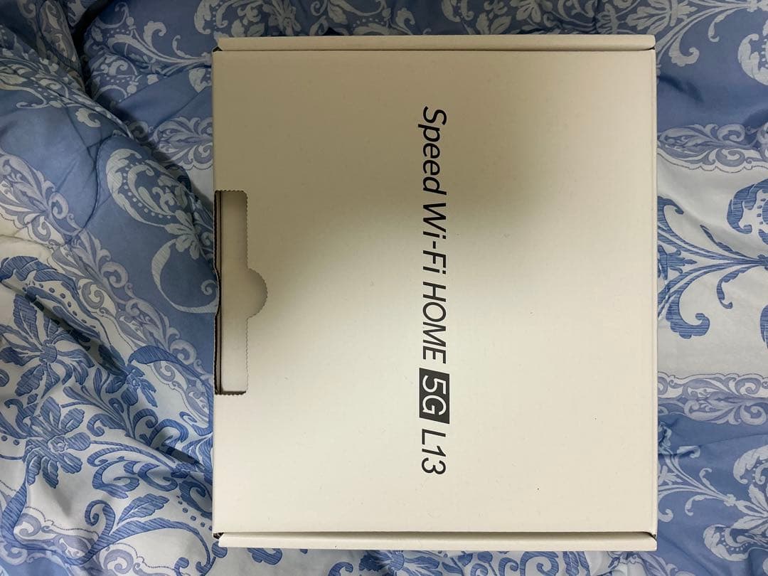 Speed Wi-Fi  5G L13 ZTE ホワイト