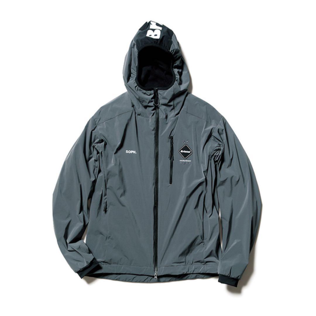 め*ん様 【新品未開封】FCRB LYCRA HOOD BLOUSON グレーX