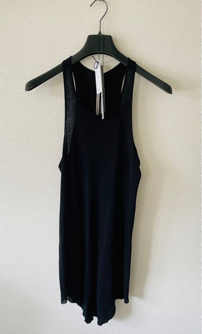 24AW RICK OWENS Basic リブタンクトップ