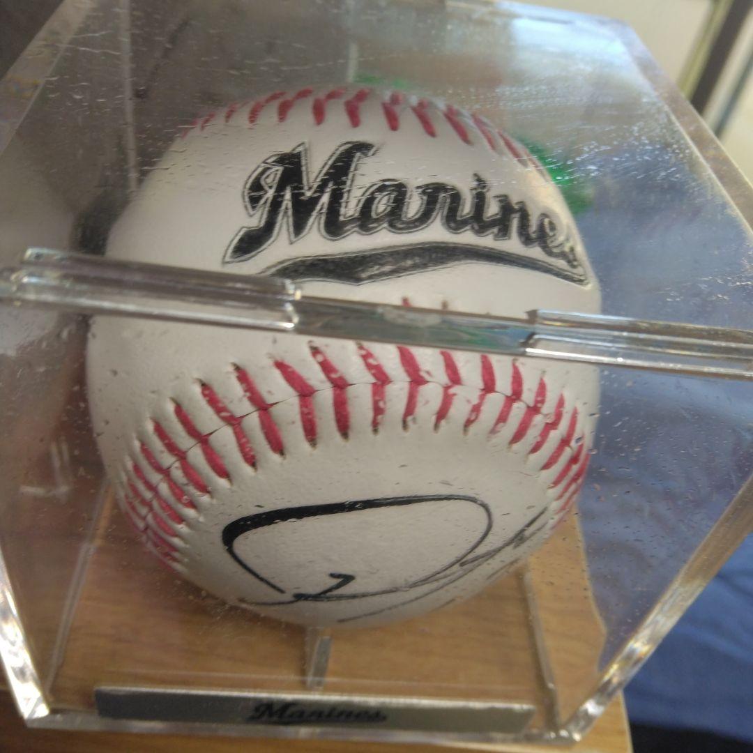 まるあき　佐々木朗希 直筆サインボール