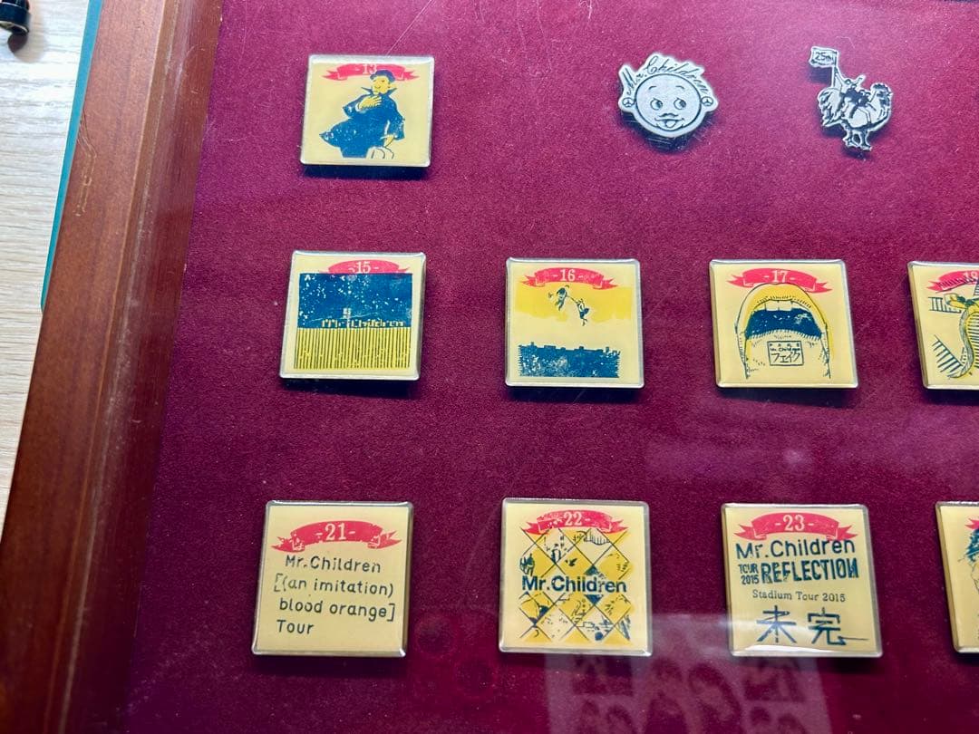 Mr. Children　Thanksgiving 25　会場限定ピンバッチ