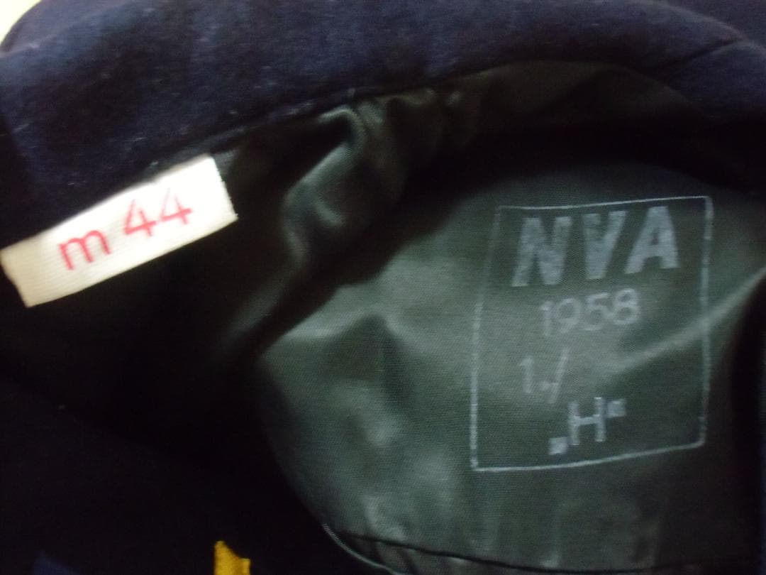 ＮＶＡ東ドイツ軍/人民軍＊海軍＊下士官Pコート＊日本人サイズ（実物）