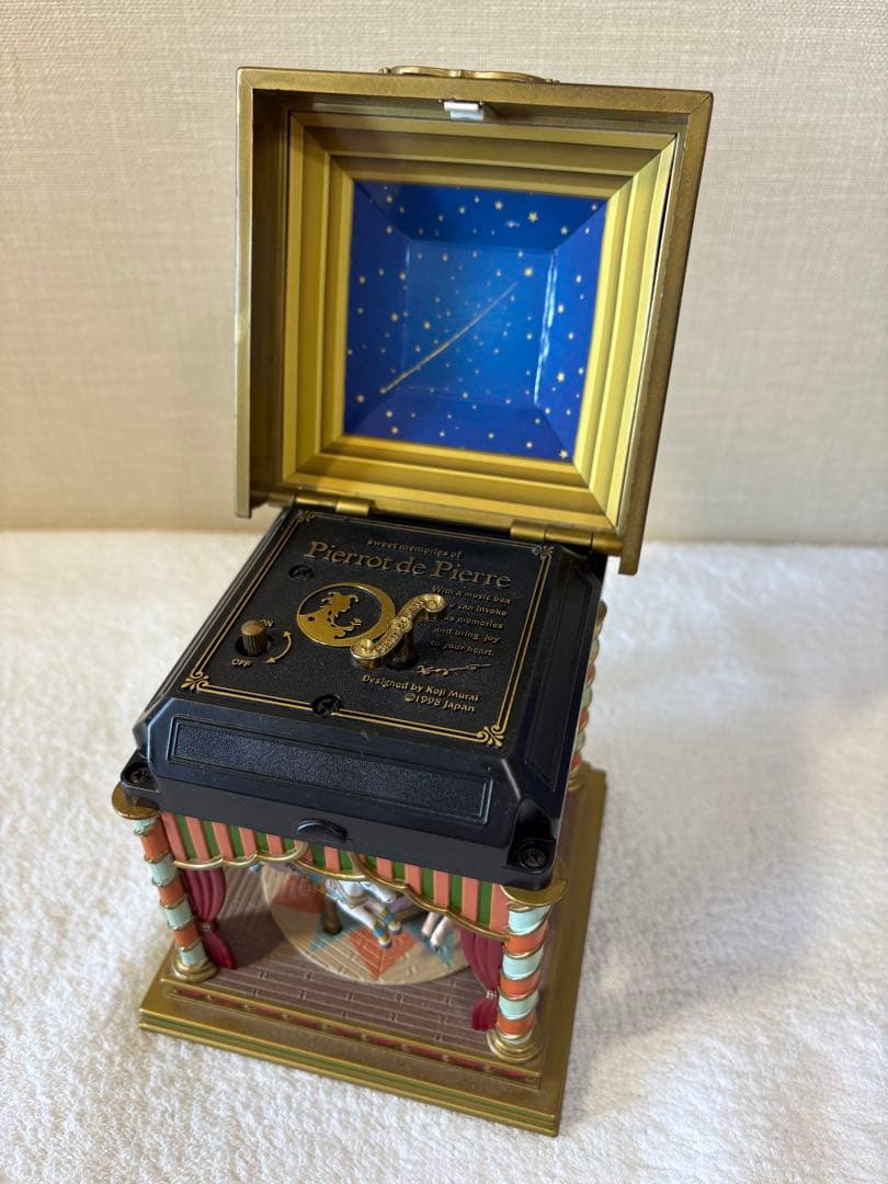 むらいこうじ　オルゴール　回転木馬　カルーセル　箱あり【ジャンク品】