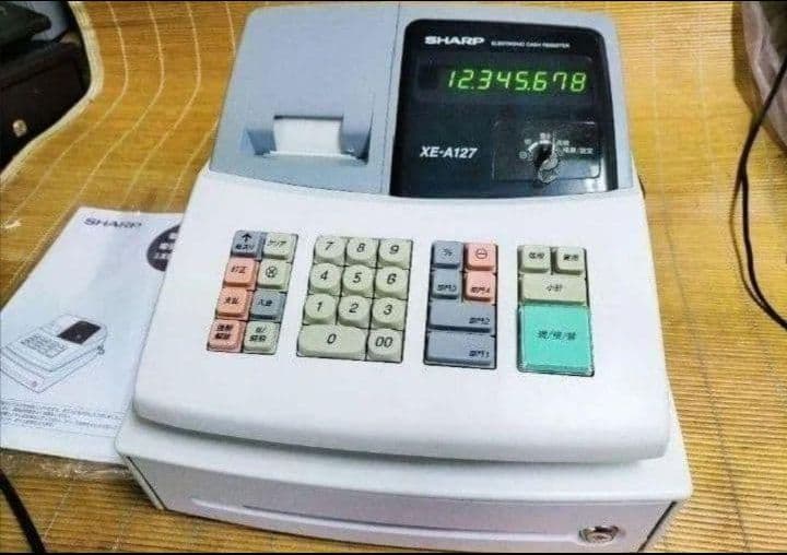 シャープレジスター　XE-A127　簡単便利特殊　送料込　357877