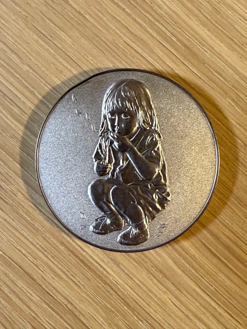 平成三年 桜の通り抜け記念純銀メダル