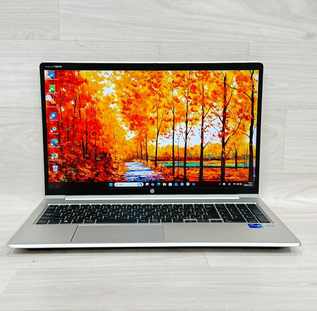 美品12世代HpProBook450 G9ノートi5 16GBフルHD/512G