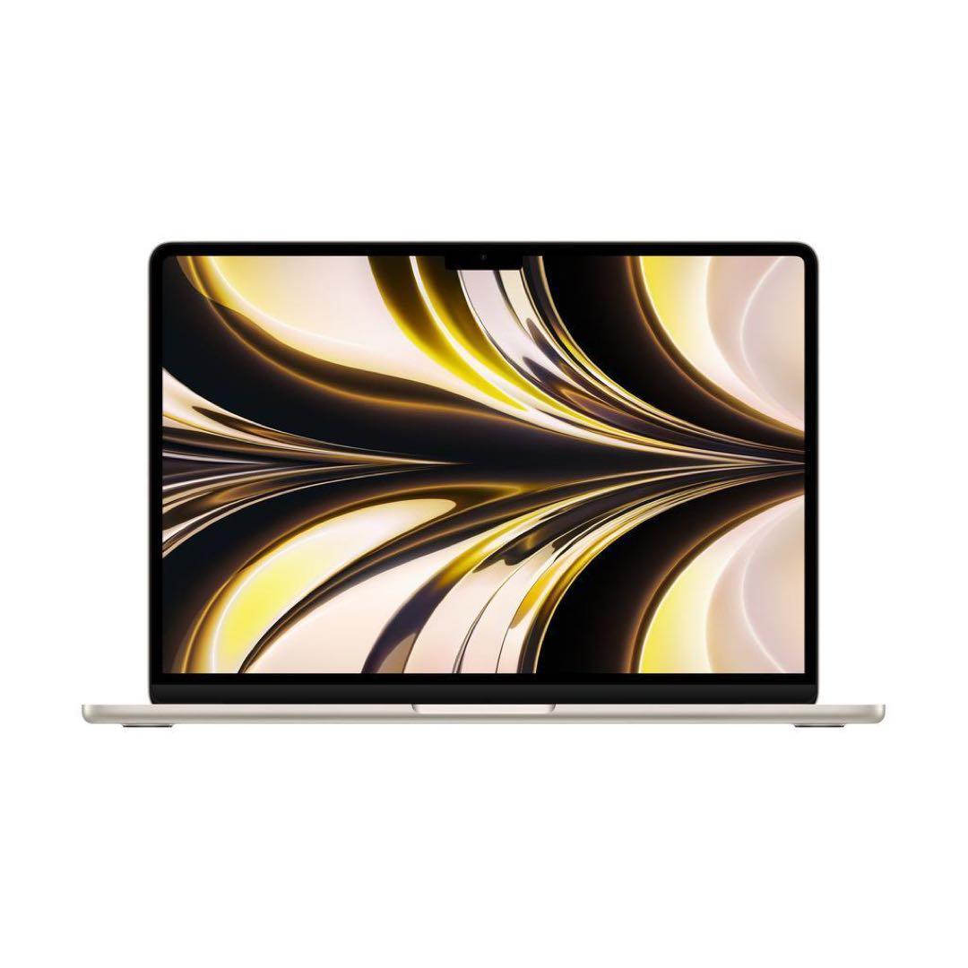 【美品・カバー付き】MacBook Air M2 13インチ8GB 256GB
