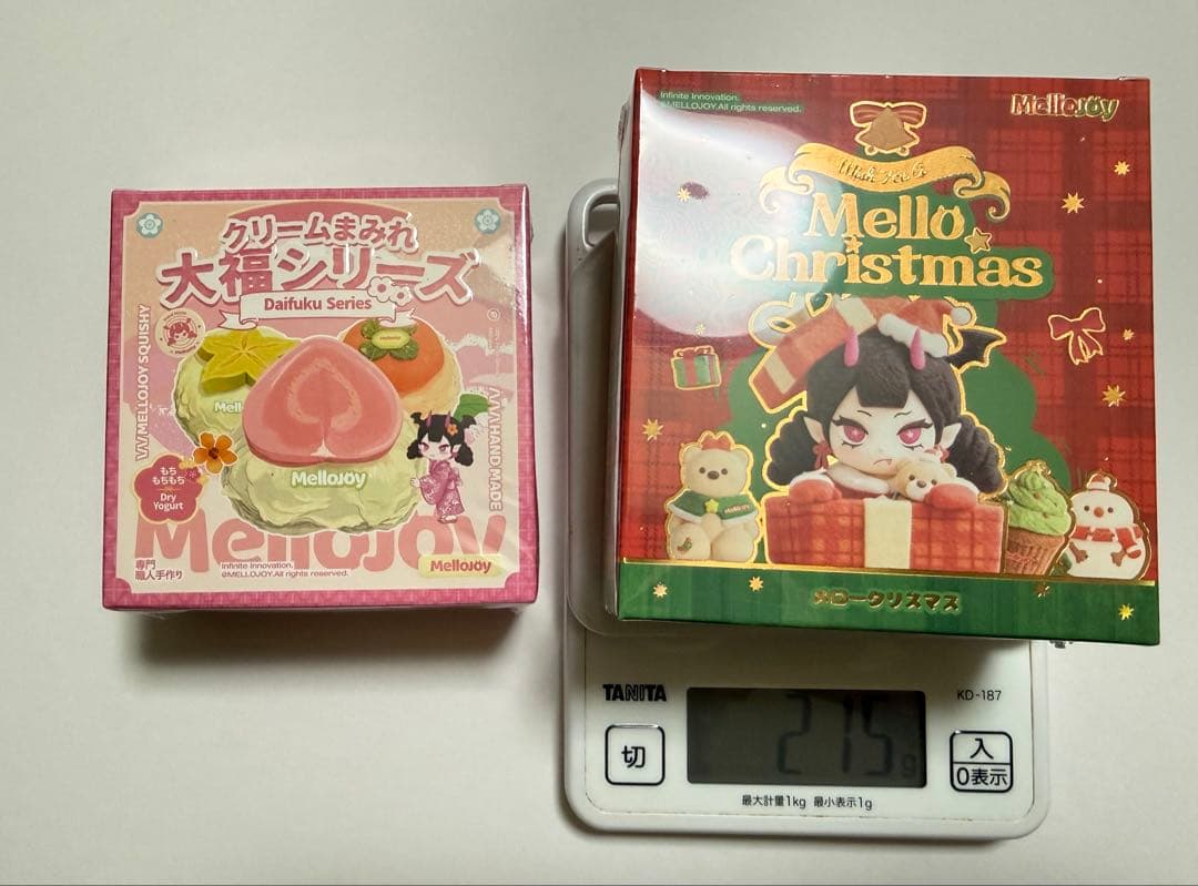 【新品未開封】入手困難MelloJoy クリームまみれ大福・メロークリスマス