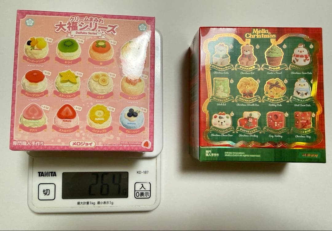【新品未開封】入手困難MelloJoy クリームまみれ大福・メロークリスマス