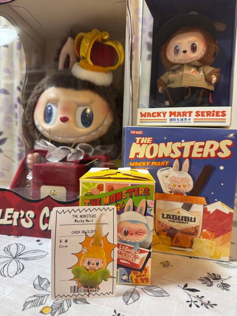 LABUBU 4個セット ^_−☆