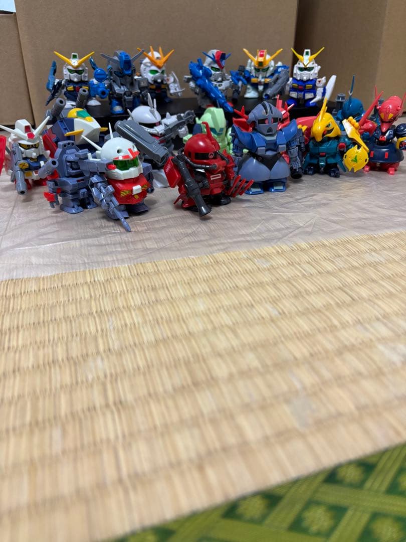 完成品 昭和BB戦士 SDガンダム 16体まとめ売り 箱、説明書、ランナー等あり