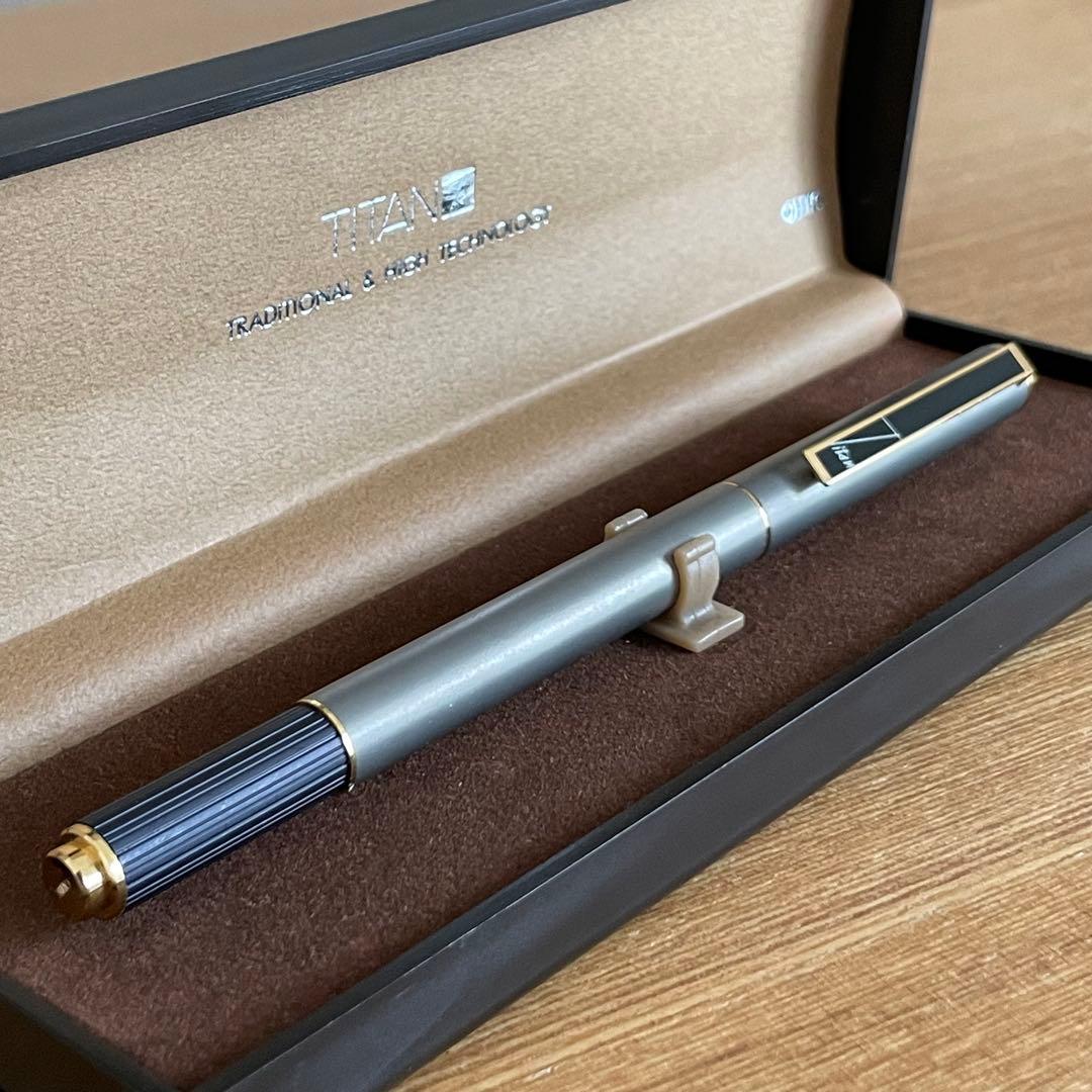 OHTO TITAN ボールペン 廃盤 チタン シャーペン シャープペンシル