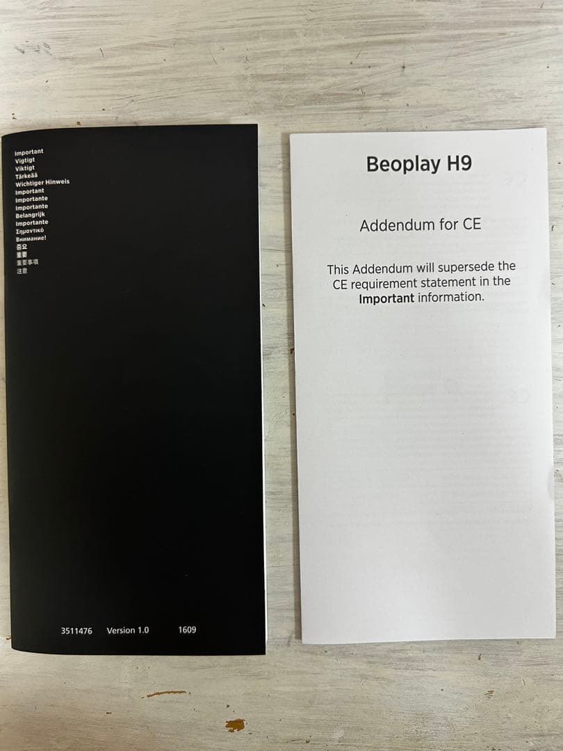 KENGO　Bang & Olufsen Beoplay H9 無線