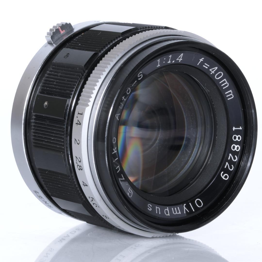 フィルムカメラ Olympus G.Zuiko Auto-S 40mm F1.4