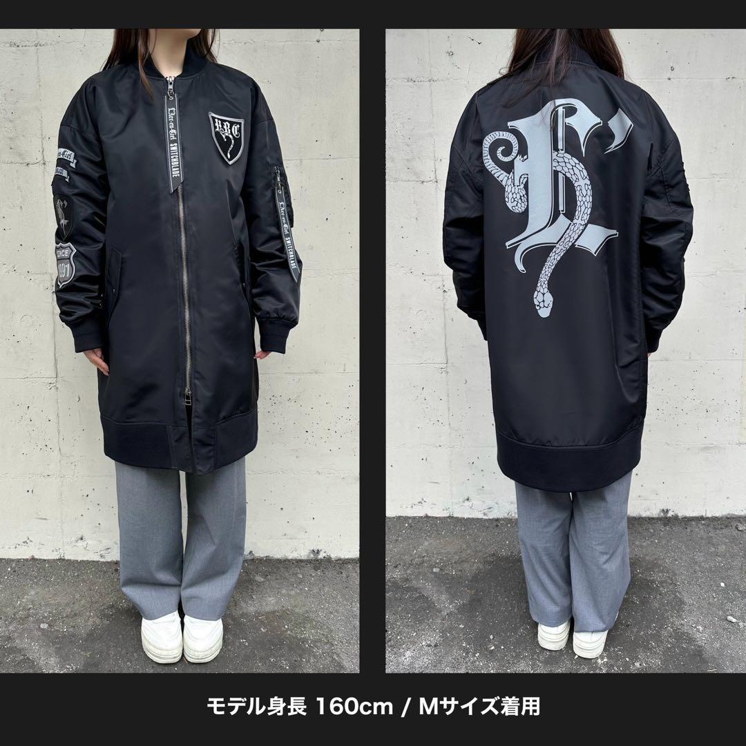 SWITCHBLADE × ラルク　LONG AVIATOR JACKET M