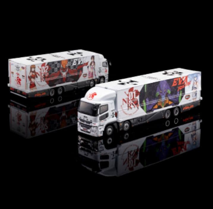 ミニカー Mitsubishi Fuso Super Great EVA RACING