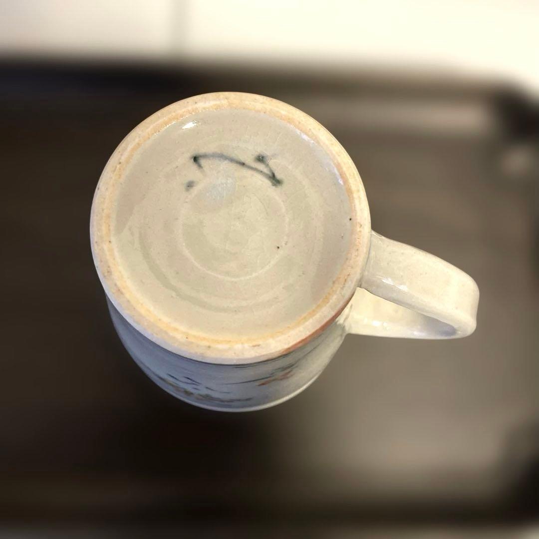 藤田佳三さん　色絵　マグカップ