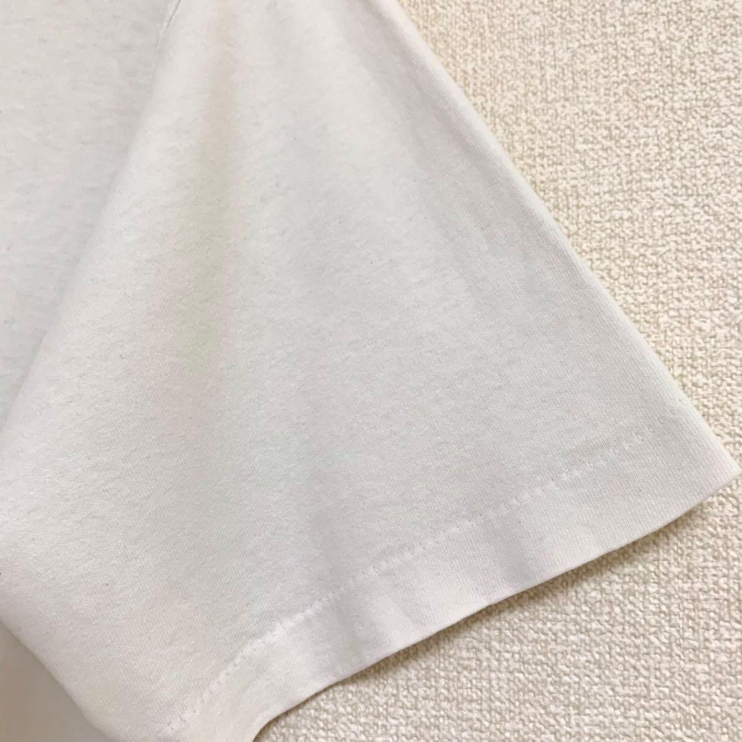 80s 後期 STUSSY 黒タグ USA製 cursive 筆記体 Tシャツ