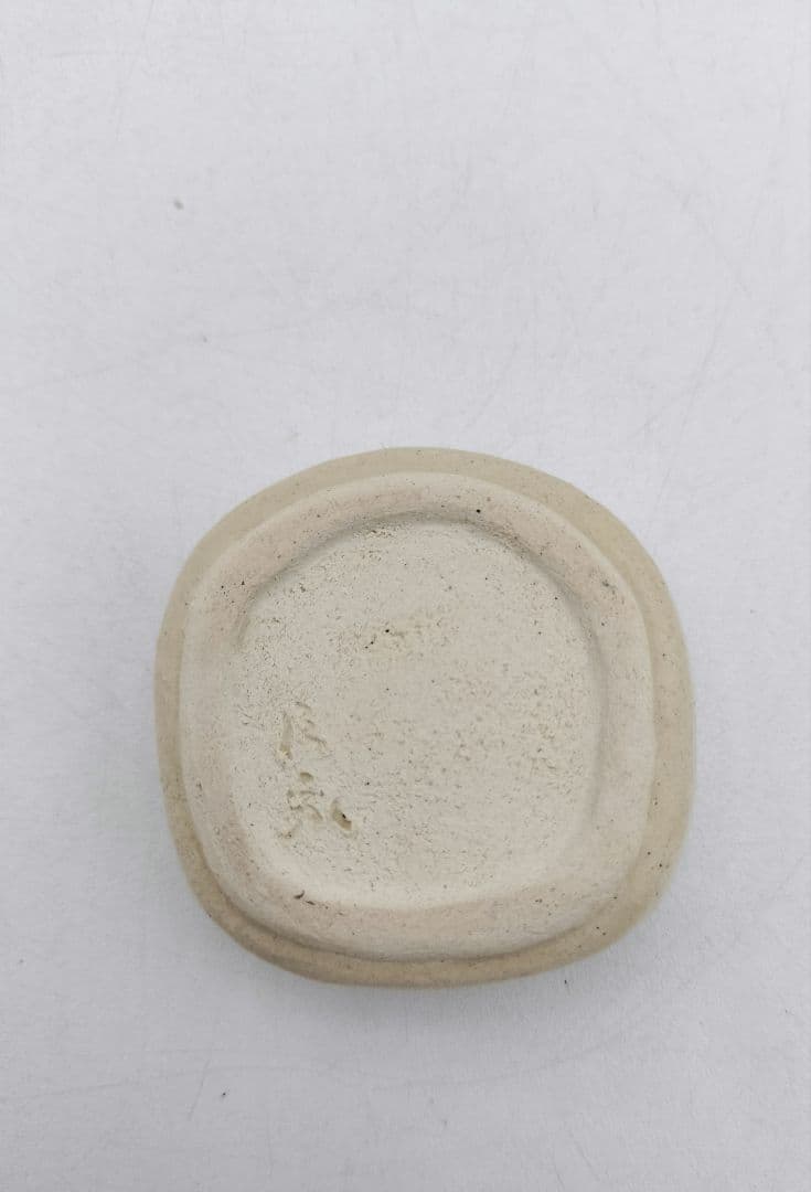 c047【新品・未使用】香合 色絵 毘沙門 益子焼三武信家 木箱 茶道具