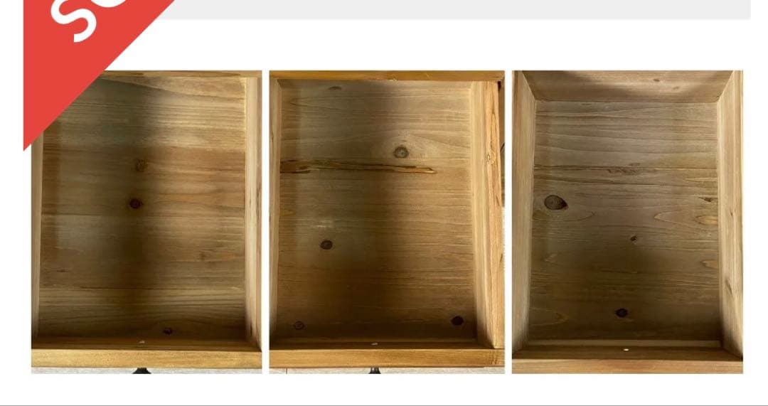 クラッシュゲートルーチェ2 杉古杉サイドボードキャビネットノットアンティークス